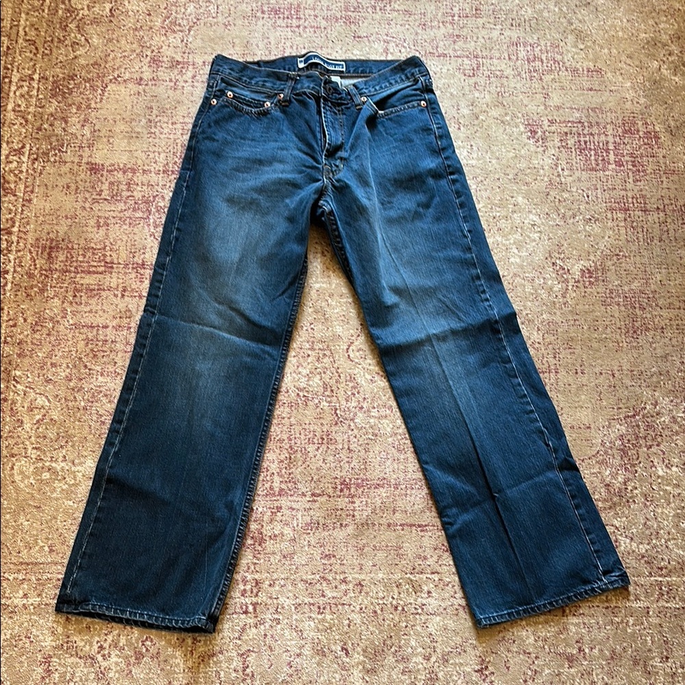 Vintage UEC Men's Blue Jeans Gap Loose Fit Boot 30x30